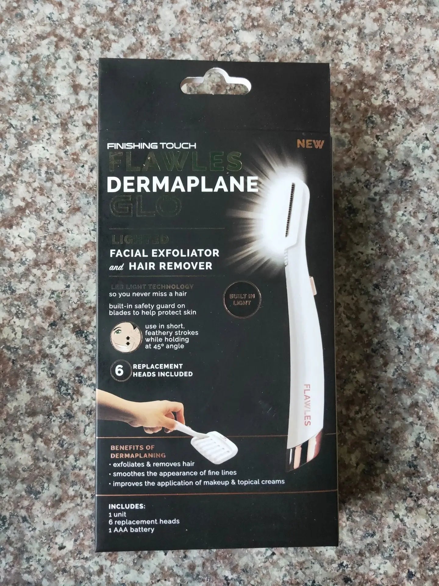 LED with light manual shaver Louisiana Mart