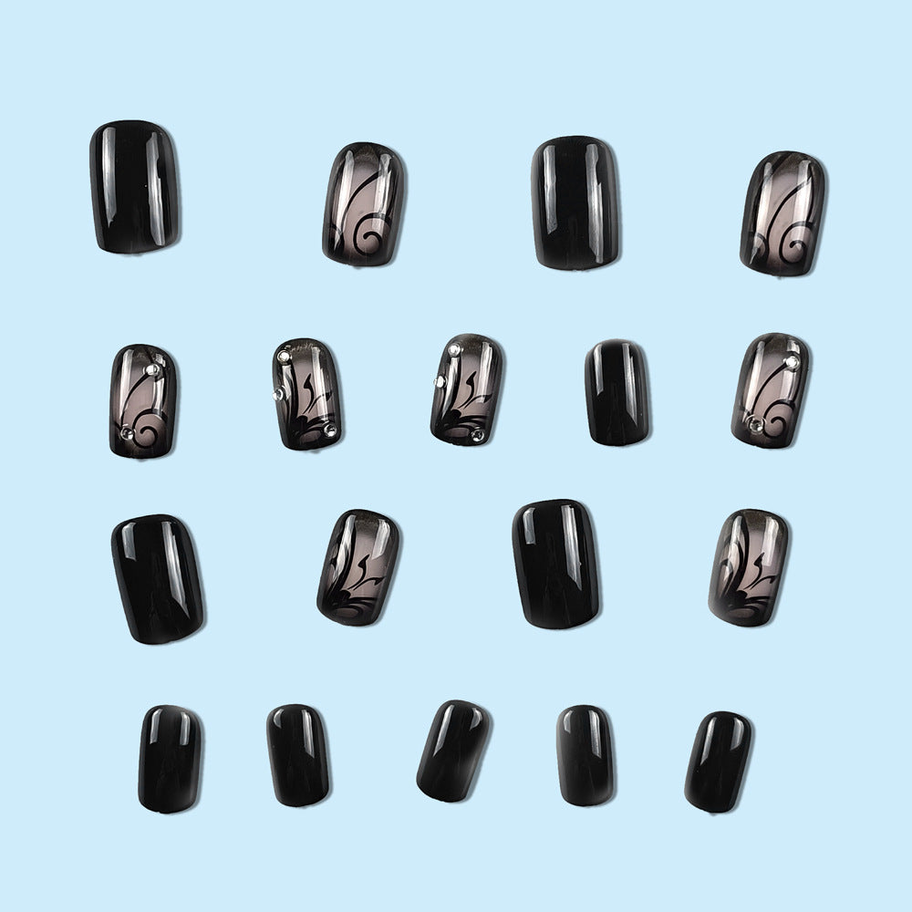 Dark Ins Style Black Vine Wearing Nails And Nails Louisiana Mart