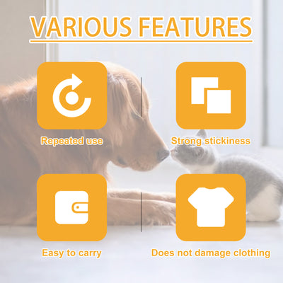 2-Pack Reusable Pet Hair Remover for Laundry – Non-Toxic Lint Catcher for Washer & Dryer, Dog & Cat Hair Catcher for Bedding, Clothes, and Towels