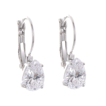 Simple Metal Fashion Earrings Cute Girly Temperamental Ornament