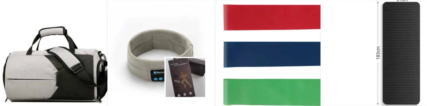 Louisiana Mart Bluetooth Headband Headphones – Wireless Sleep, Yoga & Workout Headset Louisiana Mart