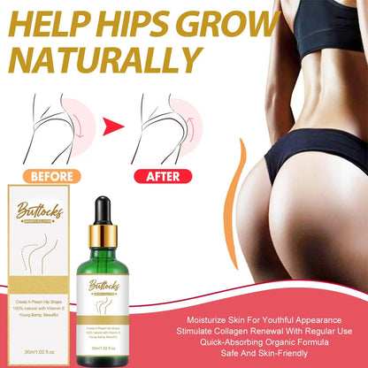 Lifting Buttocks To Eliminate Orange Peel And Firming Essential Oil 30ml Louisiana Mart