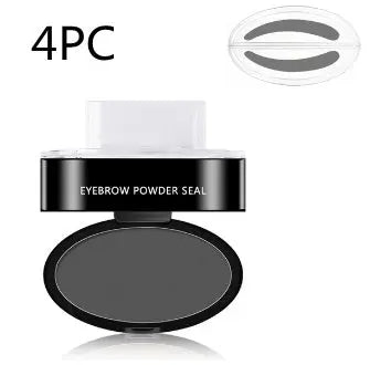 Eyebrow Powder Stamp Tint Stencil Kit Cosmetics Professional Makeup Waterproof Eye Brow Stamp Lift Eyebrow Enhancers Stencil Kit Louisiana Mart