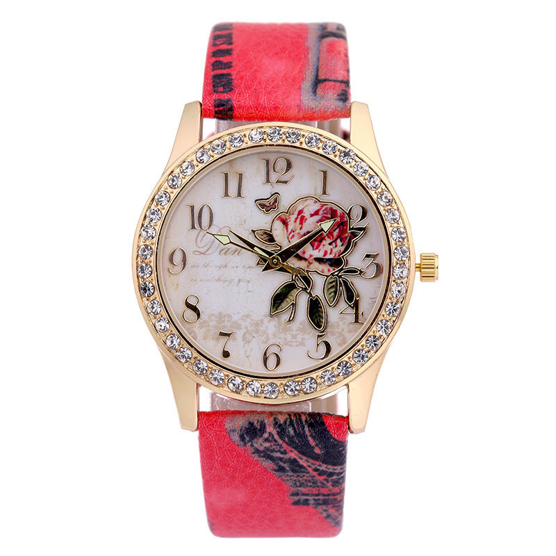 Women's Diamond Rose Watch