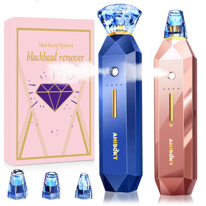 2-IN-1 Blackhead Remover Vacuum Pore Cleaner Acne Remover Mist Facial Sprayer Skin Mouisture Nose Face Deep Cleansing Skin Care Louisiana Mart