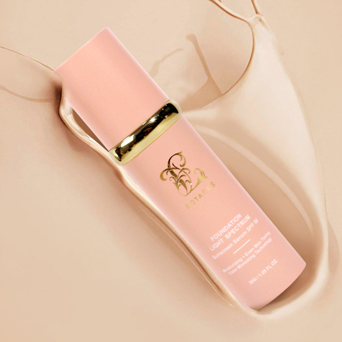 BOTAGUS Foundation 4 In 1-Light Spectrum,Protecting From Sun With SPF 50,For Gym, Sports, Dancing Concealer Coverage Flawless Louisiana Mart