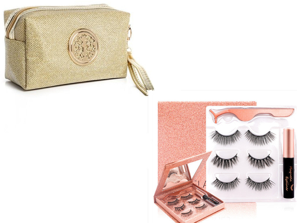 Waterproof Lashes Magnetic Eyeliner Kit – No Glue & Natural Look Louisiana Mart