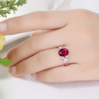 Women's 18k Rose Golden Butterfly Ring