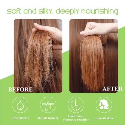 Rosemary Hair Care Essential Oil Anti-frizz Long-lasting Soft Fragrance Repair Hot Dye Hair Care Essential Oil 100ML Louisiana Mart