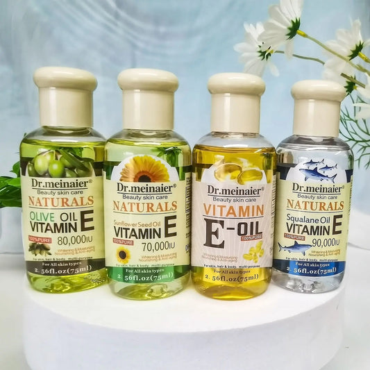 Vitamin E Synthesis Oil 75ML  Facial Body Hair Care Essential Oil Natural Moisturizing Vegetable Louisiana Mart