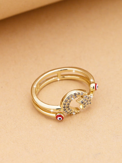 Fashion Simple Devil's Eye Open Ring