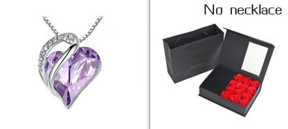 New Hot Sell Heart Shaped Crystal Pendant