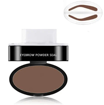 Eyebrow Powder Stamp Tint Stencil Kit Cosmetics Professional Makeup Waterproof Eye Brow Stamp Lift Eyebrow Enhancers Stencil Kit Louisiana Mart