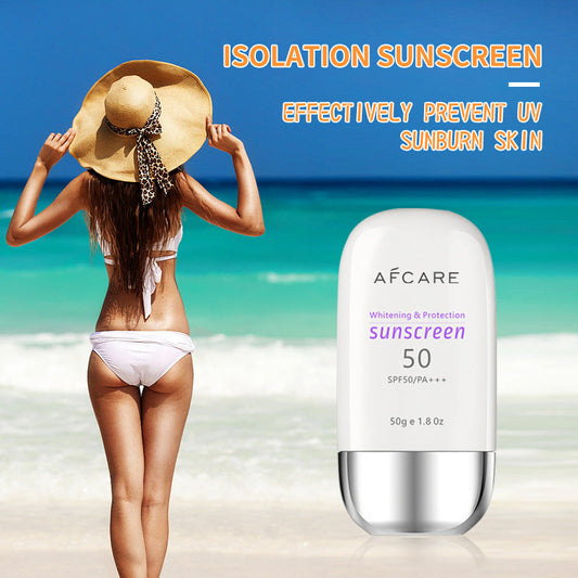 Facial Sunscreen Isolation UV Light Refreshing Non-greasy Louisiana Mart