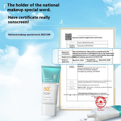 No Fake White Refreshing Sun Protection Full Body Face Women's Isolation Sunscreen Lotion Louisiana Mart