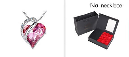 New Hot Sell Heart Shaped Crystal Pendant