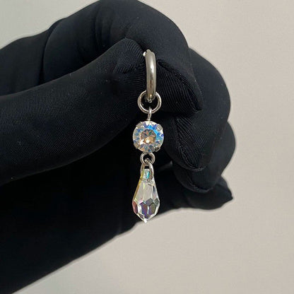 Water Drop Pendant Female Minority All-match High Sense Delicate Earrings