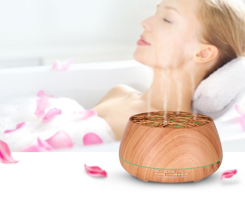 Ultrasonic Aroma Diffuser 400ml Humidifier 4-Mist Modes