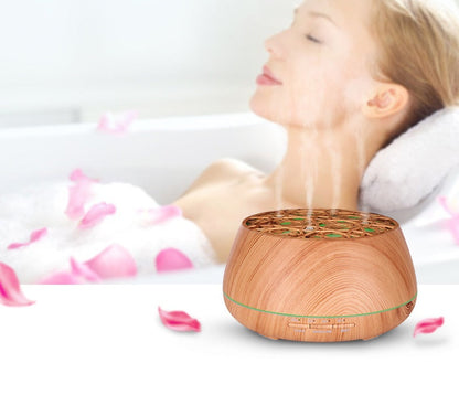 Ultrasonic Aroma Diffuser 400ml Humidifier 4-Mist Modes