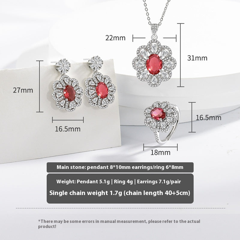 Earrings necklace