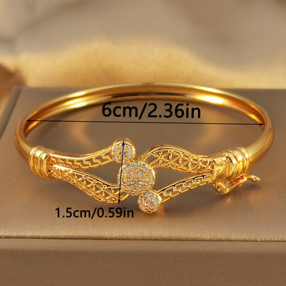 Summer Fashion Multicolor Geometric Cubic Zirconia Ladies' Bracelet