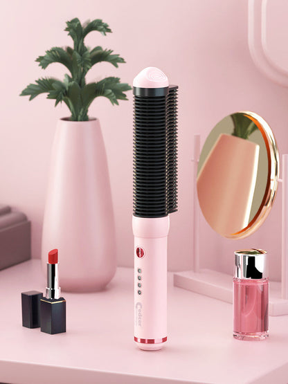 Hair Straightening Comb pink