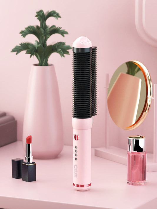 Hair Straightening Comb pink