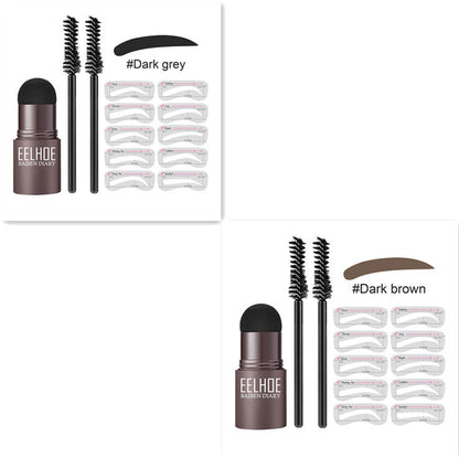Eyebrow Makeup Powder – Perfect Eyebrow Mold Set Louisiana Mart