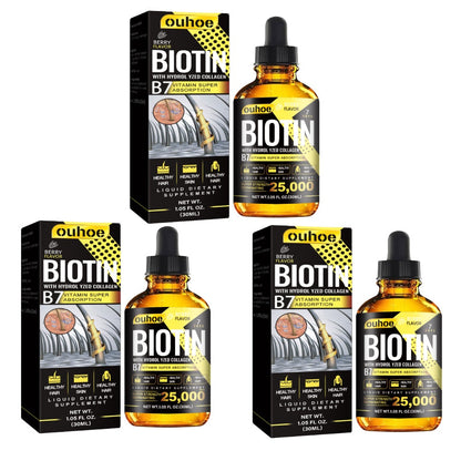 OUHOE Collagen B7 Vitamin Hair Oil Hair Strengthening & Densification Hair Loss Prevention Hair Care Oil Louisiana Mart