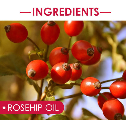 EELHOE Rosehip Facial Oil For Facial And Body Hydration, Nourishing Skin Care, Smooth Hair Care, And Massage Oil Louisiana Mart