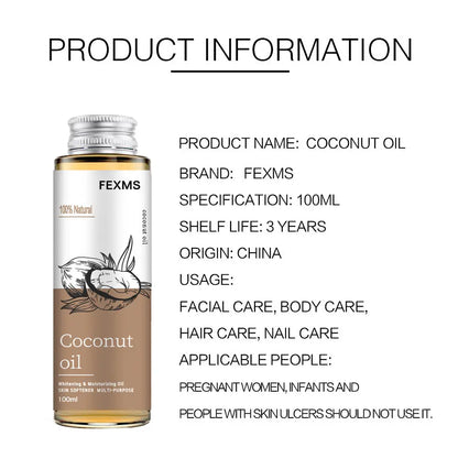 Coconut Skin Care Massage Body Care Essential Oil Louisiana Mart