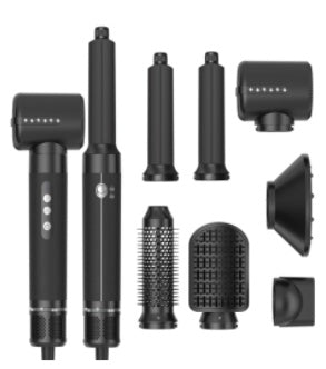 Automatic Curling Iron 7-in-1 Hair Styler Straightener Dryer