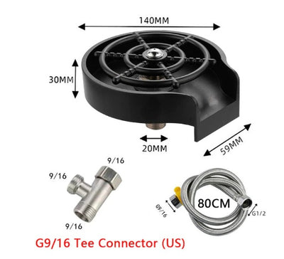 High-Pressure Bar Cup Washer – Automatic Sink Rinser Tool