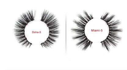 Natural Long Lasting Magnetic Liquid Eyeliner & Magnetic False Eyelashes & Tweezer Set Make up Set Louisiana Mart