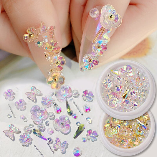 Flower Butterfly Nail Louisiana Mart