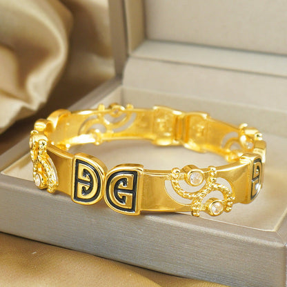 Cuban Women's Fashion Bracelet Cubic Zirconia
