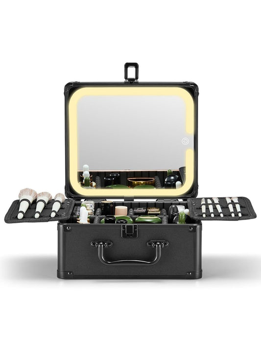 Makeup Box With A Detachable Lighted Mirror Louisiana Mart
