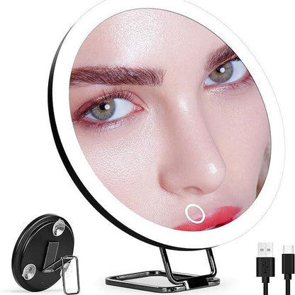 Charging Led Fill Light With Light Bracket Rotating Makeup Mirror Louisiana Mart
