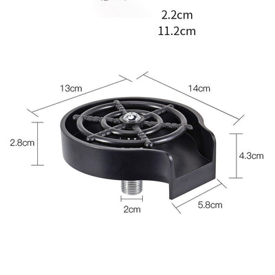 High-Pressure Bar Cup Washer – Automatic Sink Rinser Tool