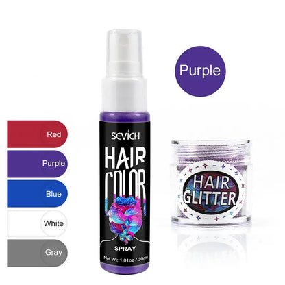 Disposable hair dye spray quick temporary dye Louisiana Mart