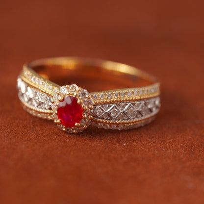 S925 Sterling Silver Compound Ring For Women