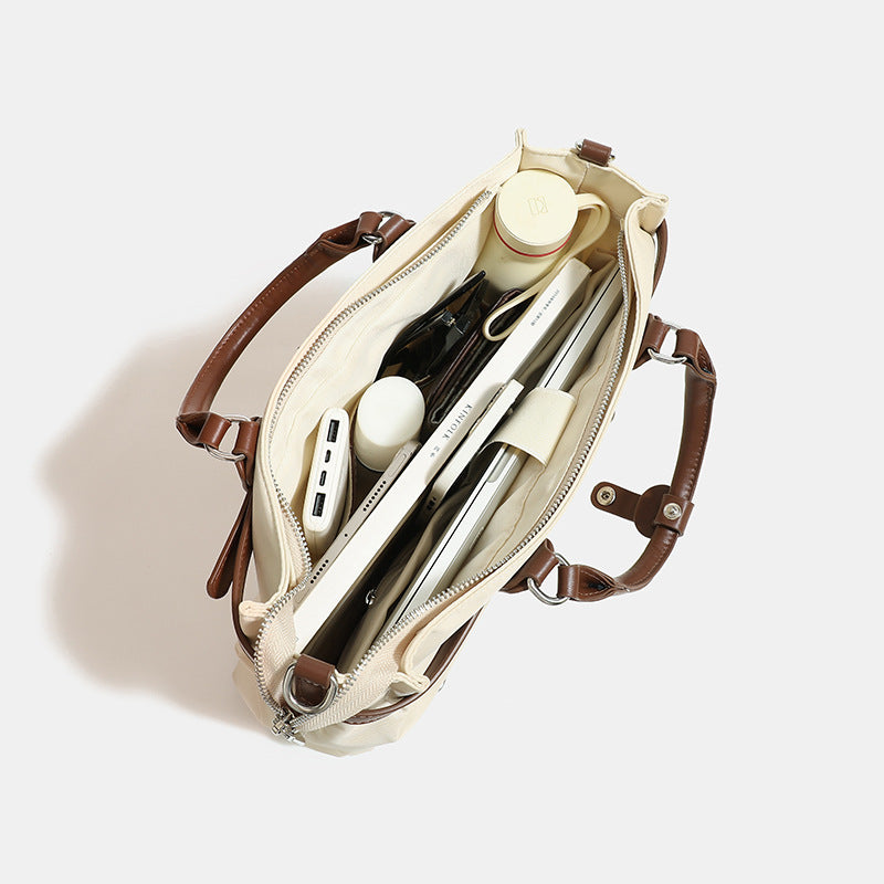 Best Women’s Large-Capacity Nylon Shoulder Tote Bag 2026 – Simple & Stylish