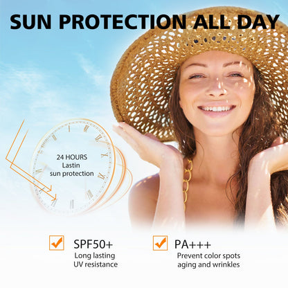 WUSOOTHE Bio Sun Stick 15g - Advanced Protection With Peptide Complex, Collagen And Hyaluronic Acid SPF50,PortableStrong UVProtection Sunscreen Stick Louisiana Mart