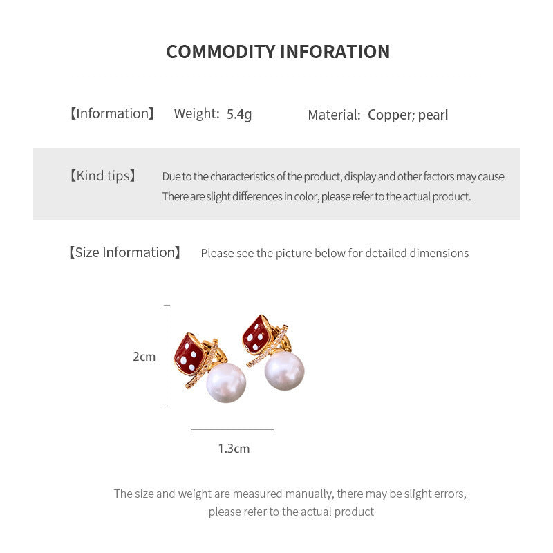 Fashion Exquisite Square Pearl Ear Clip Earrings