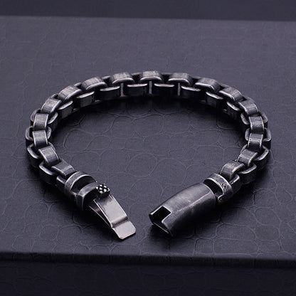 European And American Fashion Titanium Steel Retro Personalized Bracelet