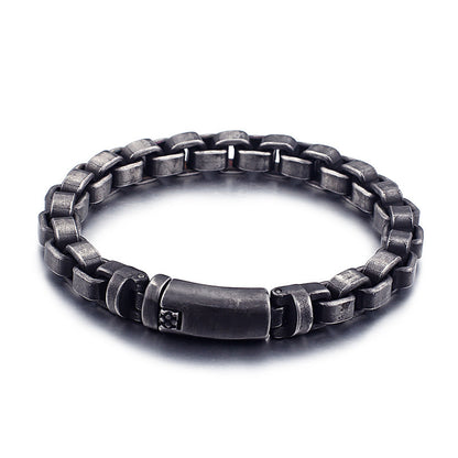 European And American Fashion Titanium Steel Retro Personalized Bracelet