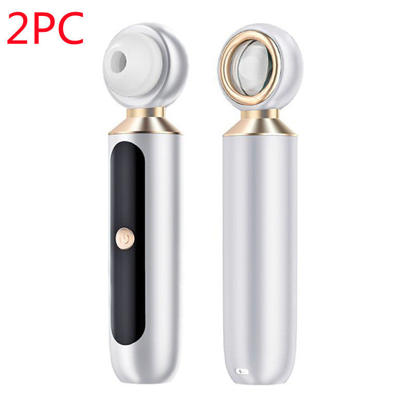 Portable Visual Blackhead Meter Household USB Electric Magnifying Glass Suction Pore Cleaner Blue Light Cleansing To Blackheads Louisiana Mart