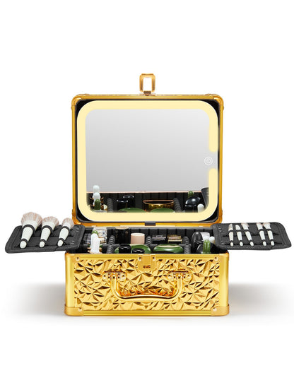Makeup Box With A Detachable Lighted Mirror Louisiana Mart