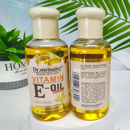 Vitamin E Synthesis Oil 75ML  Facial Body Hair Care Essential Oil Natural Moisturizing Vegetable Louisiana Mart