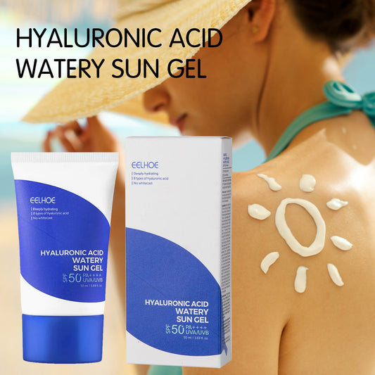 Hyaluronic Acid Moisturizing Protective Gel Summer Outdoor Moisturizing Refreshing Not Oily Resist Ultraviolet Rays Louisiana Mart